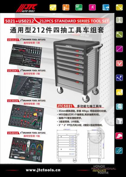 台湾JTC212件工具